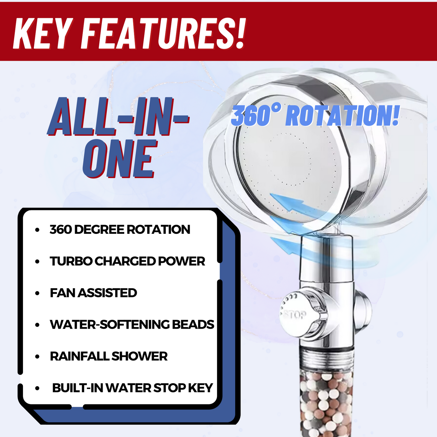 Bathroom Bundle #1 | Bidet Attachment & Shower Head