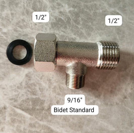 Bidet UK T-Junction for Easy Installation | Real Bidets